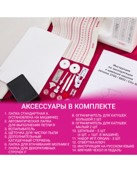 Швейная машина Janome 3700-foto16