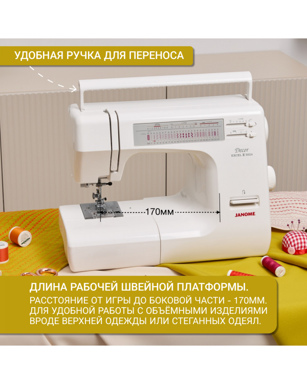 Швейная машина Janome DE 5024