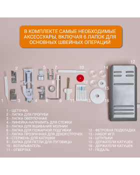Швейная машина Janome DE Pro 5124-foto13
