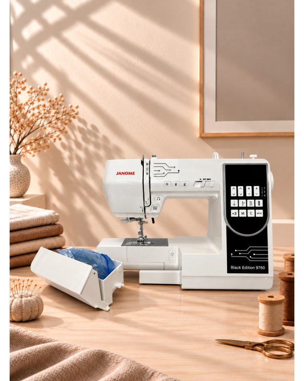 Швейная машина Janome Black Edition 9760-Швейная машина купить в магазине Тех-Быт 