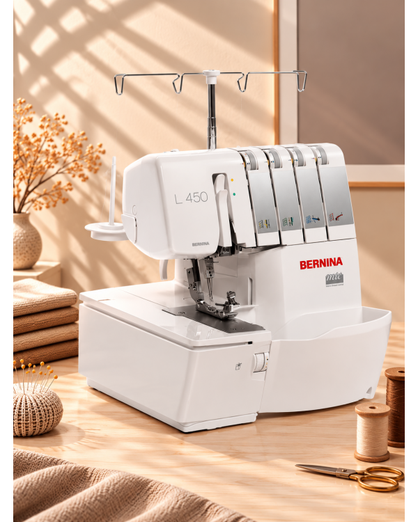 ОВЕРЛОК BERNINA L450-оверлок купить в магазине Тех-Быт 