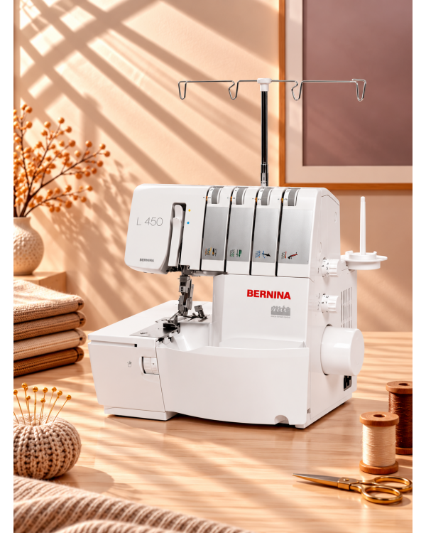 ОВЕРЛОК BERNINA L450-оверлок купить в магазине Тех-Быт 