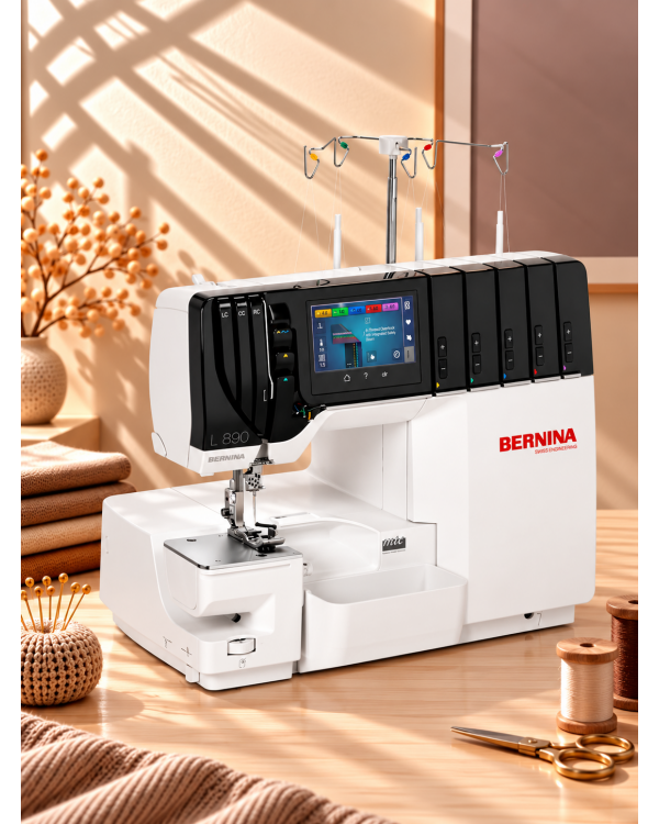 Коверлок BERNINA L890-коверлок купить в магазине Тех-Быт 