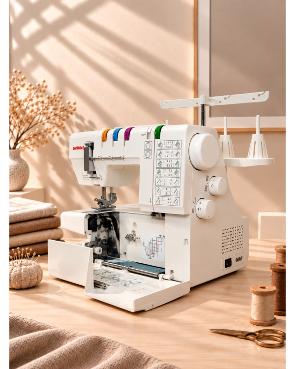 Распошивальная машина Janome CoverPro 7000CPS-распошивальная машина купить в магазине Тех-Быт 