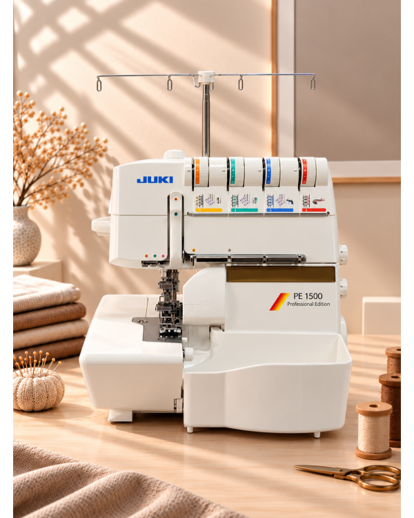 Коверлок Juki PE 1500 Professional Edition-коверлок купить в магазине Тех-Быт 